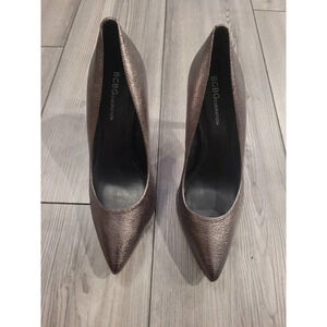 BCBG Metallic Heels Size 8